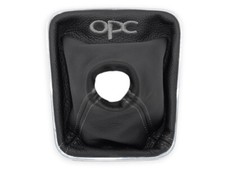 SCHALTMANSCHETTE FUR OPEL ZAFIRA B 2005-2014 SCHALTSACK LEDER STICKEREI opc GRAU