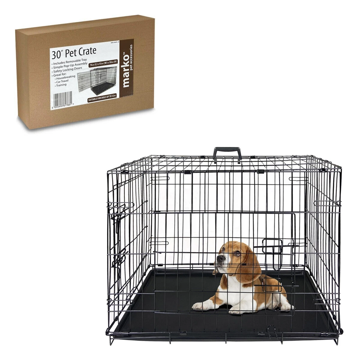 Puppy travel crate deals