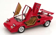 LAMBORGHINI COUNTACH LP 5000 S QV  - 1/12 SCALE - W/ OPENING PARTS BY KK SCALE