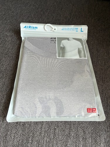 UNIQLO Men AIRism Short Sleeve Crew Neck T-shirt 454312 from Japan NWT - Picture 5 of 9