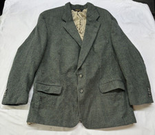 Brooks Brothers Wool Sport Coat Mens Houndstooth Union Made In USA Size 46RG