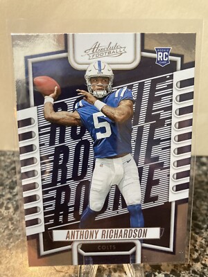 2023 Absolute Football Anthony Richardson Rookie #104 Silver Foil Colts RC  