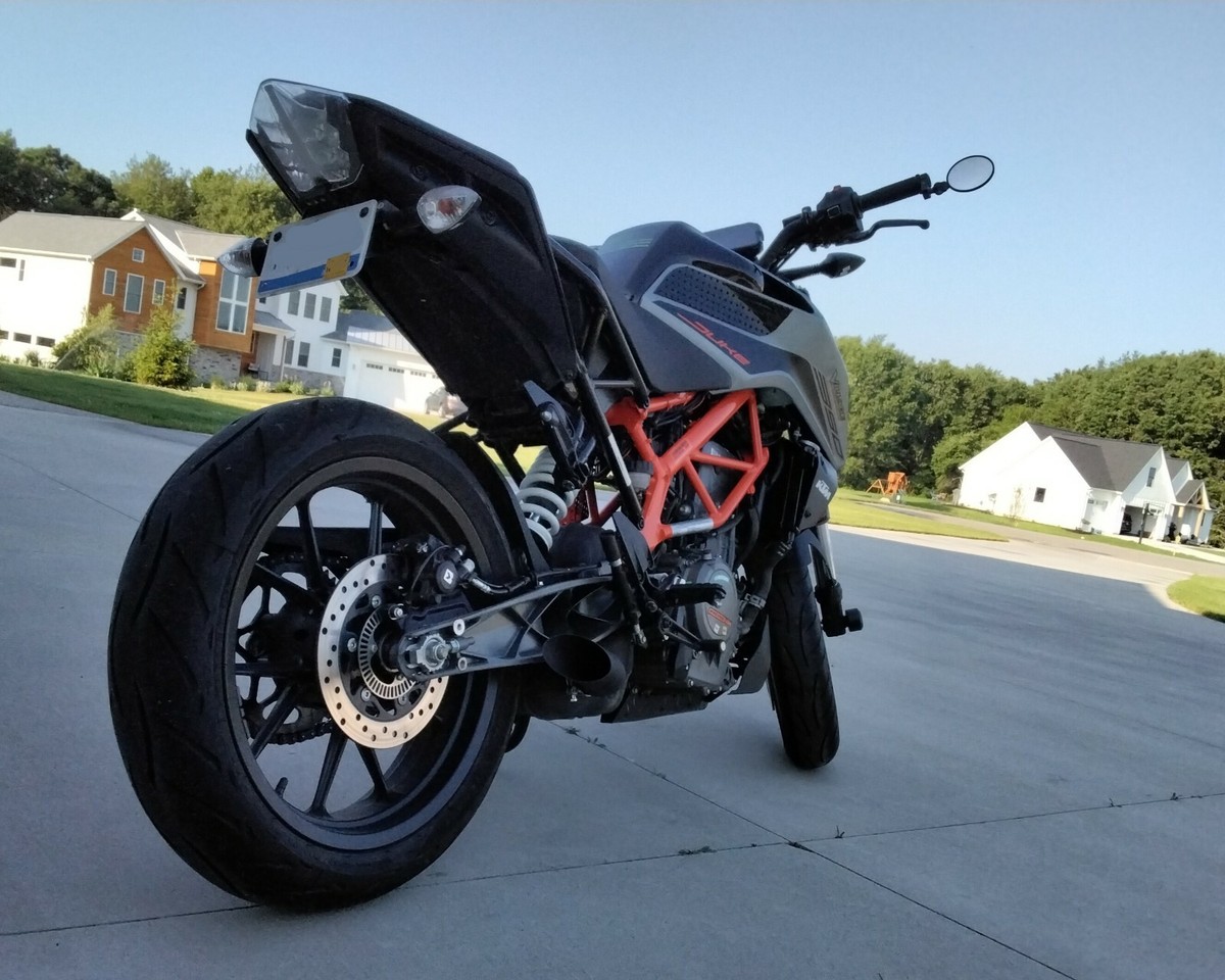 KTM Duke 390 2021-2023 GP-S1 Slash Cut Race Trim GP Exhaust