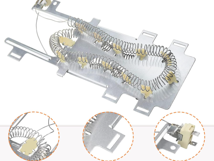 Dryer Heating Element Kit for Maytag Bravos 400 2000 3000 5000 9000 Series ME... 749350193740