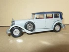 993P 1990'S Matchbox Y40 China 1931 Mercedes-Benz Type 770 Grey Tonneau Blue