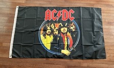 AC/DC Arazzo Quadro BANNER 3 per 5 Ft Tessuto Poster Bandiera Nuovo Doppio Lato