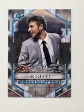 2021 Bowman Draft Chrome Draft Night #BDN-3 Joe Mack Miami Marlins Baseball Card