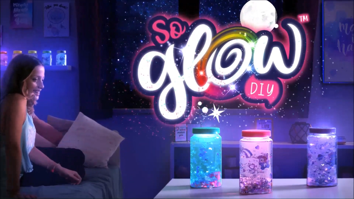 So Glow DIY Magic Jar Kit(3 Pack)Mix, decorate then shake to light-up! |  eBay