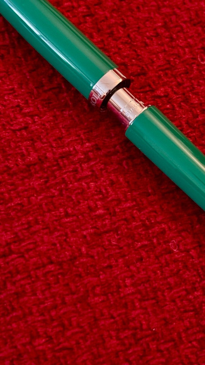 Rolex AD VIP GIFT Green Emerald Emblem Twist Ballpoint Pen, NEW