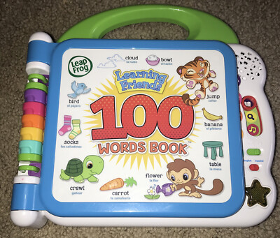LeapFrog Learning Friends 100 Words Book Toy With Batteries | eBay