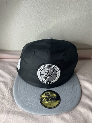San Antonio Spurs New Era Black 2018 Tip-Off Series 59FIFTY Fitted Hat size 7