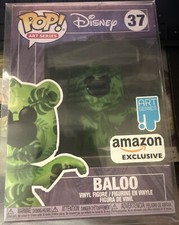 Funko POP! Serie de arte Disney: El libro de la selva Baloo #37 vinilo exclusivo de Amazon
