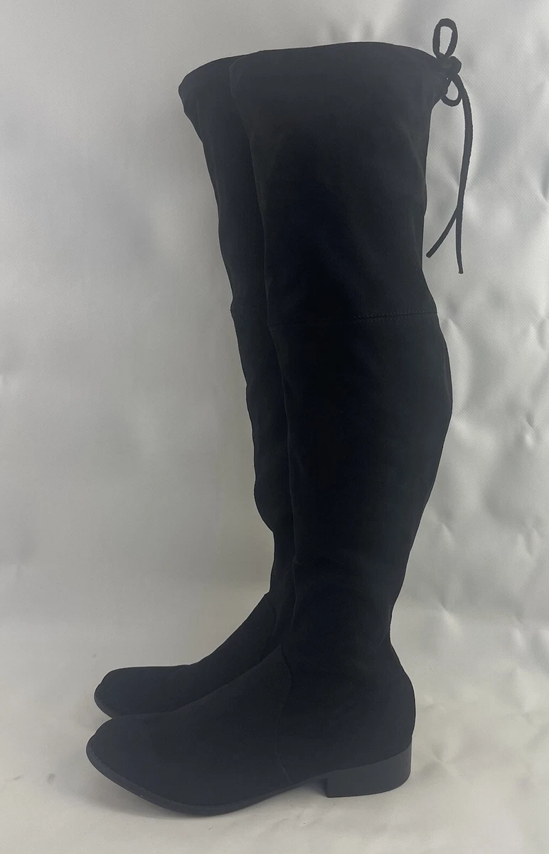 Merona black boots sale