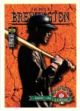 1996 Upper Deck Collector's Choice Baseball Card #660 Jamie Brewington