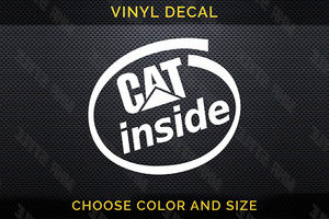 Caterpillar CAT Diesel Power Retro Vinyl Decal Sticker - For Trucks & Toolboxes