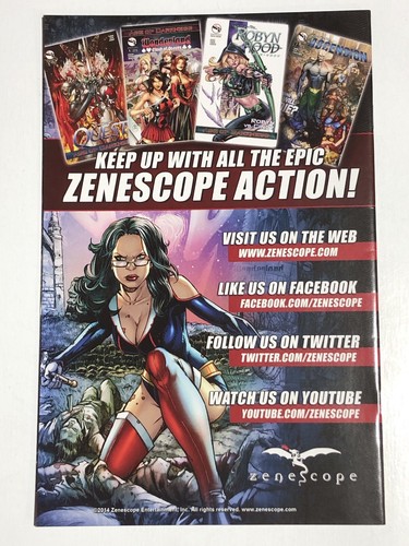 Zenescope Grimm Fairy Tales Presents: Ascension #3 Cover C Apr 2014 Comic - Picture 2 of 2