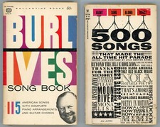 Vintage Song Music Lot of 2 Paperback by Ives...