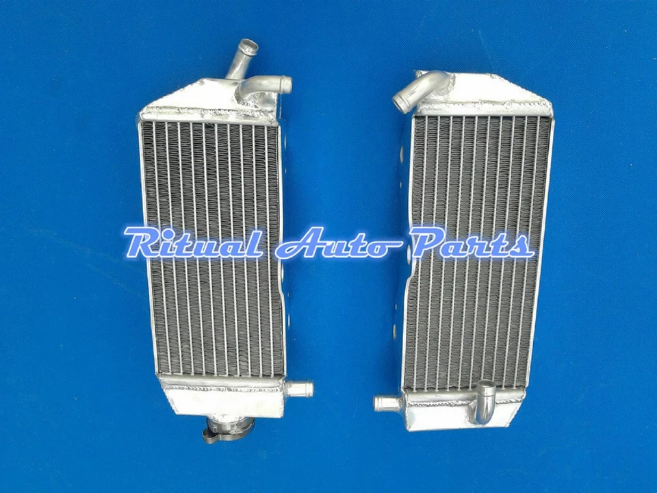 For YAMAHA YZ 125 YZ125 2002 2003 2004 02 03 04 Aluminum Radiator AND Blue HOSE Foto 4 de 4