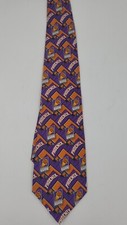 NBA Phoenix Suns Team Neck Tie Block Pattern 