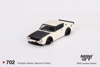 Mini GT 1:64 Nissan Kenmeri Liberty Walk White #702 | eBay