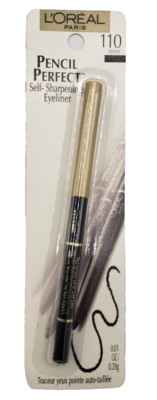 NEW L'Oréal Paris Pencil Perfect Self-Advancing Eyeliner- 110 EBONY