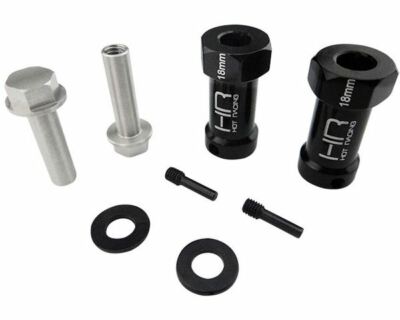 Hot Racing - 18mm Wheel Hub Extensions w/ 12mm Hex (2), for Axial SCX Wraith