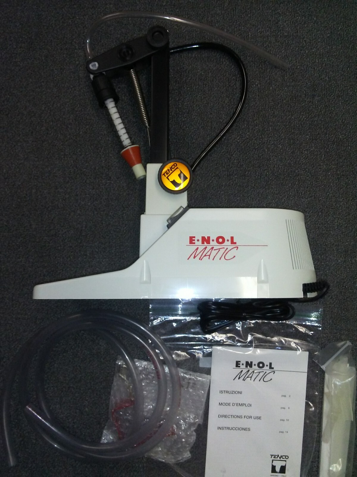 Enolmatic Electric Bottle Filler Vacuum Pump Wine Beer Straight from