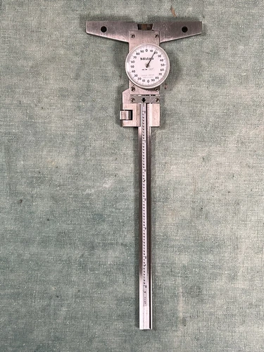 VTG Machine Tooling Mitutoyo Depth Gage 6 Inch .001 Accuracy - P.N. 27