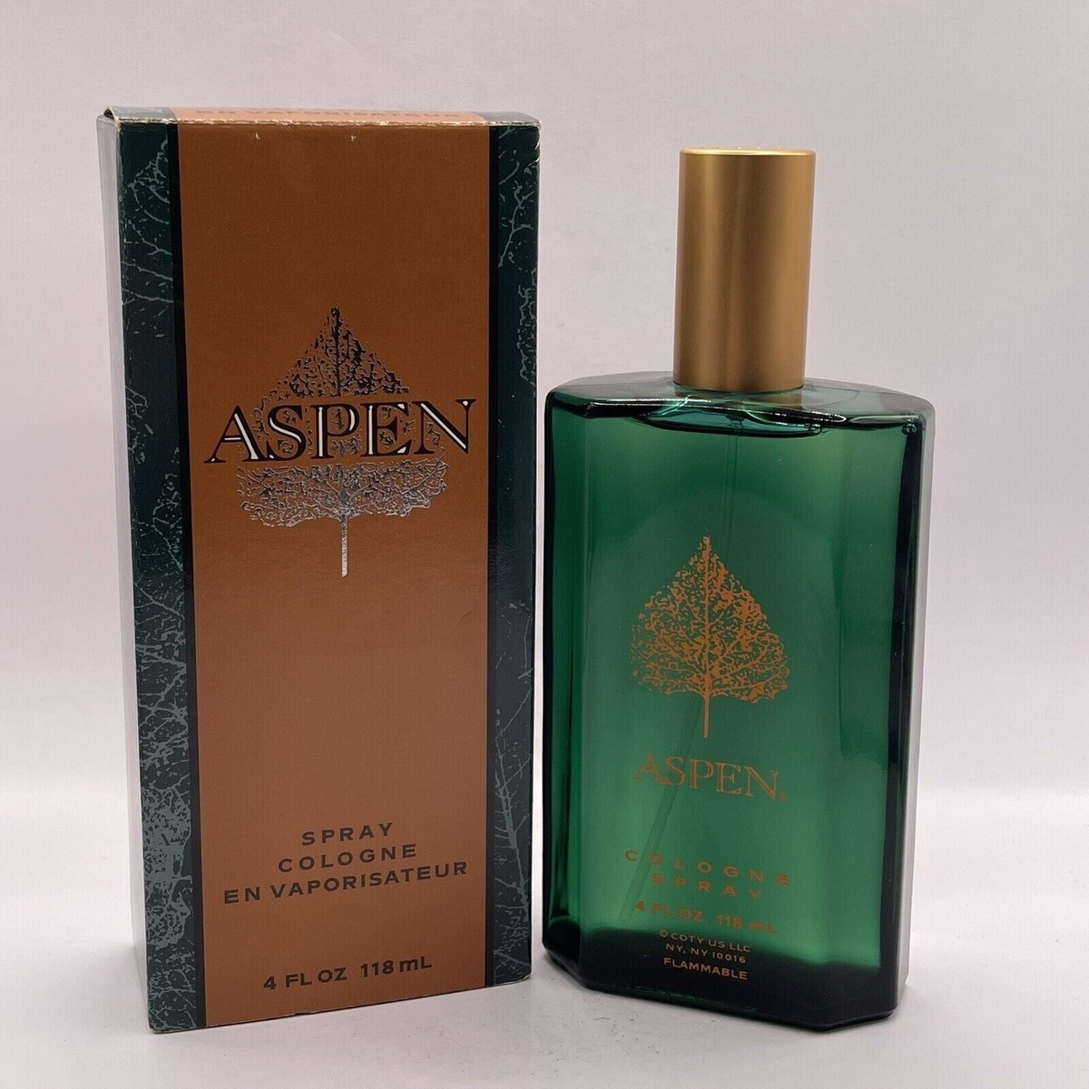 ASPEN by Coty for Men oz Cologne Spray NEW In Box ORIGINAL