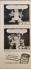 1944 Mennen Baby Powder Vintage Ad want the best for your baby