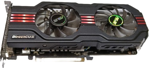 ASUS GTX 560 Ti DirectCU II Nvidia Geforce 1GB GDR5 256 BIT SCHEDA GRAFICA VIDEO - Photo 5/15