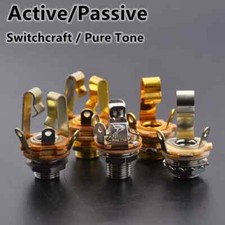 1/4 6.35mm pure audio short-circuit output jack