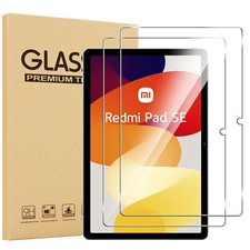 For Xiaomi Redmi Pad SE 11" Screen Protector Case Friendly Tempered Glass Film
