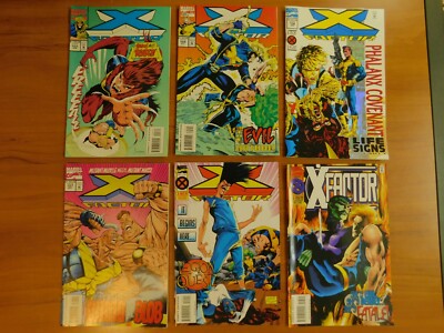 X-Factor #103-104, 106-107, 109, 113 (Marvel, 1986 Series) - CS2506-LB16