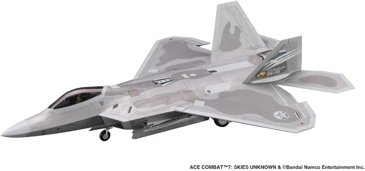 Hasegawa Ace Combat 7 Skies Unknown F-22 Raptor Strider 1 1