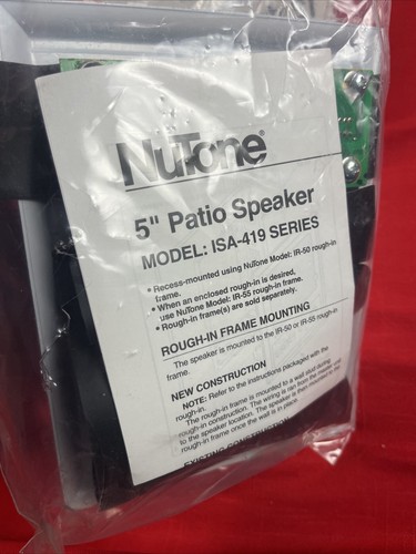 NuTone ISA-449WH Outdoor 5" Intercom Speaker for IM-4406 IMA-4406 IM-4006 IS-449 - Picture 5 of 7