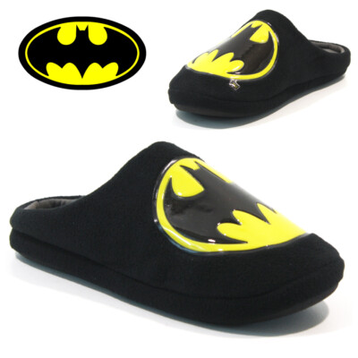 MENS BATMAN XBOX DEL BOY CALL OF DUTY PEAKY NOVELTY FLEECE WINTER MULES  SLIPPERS