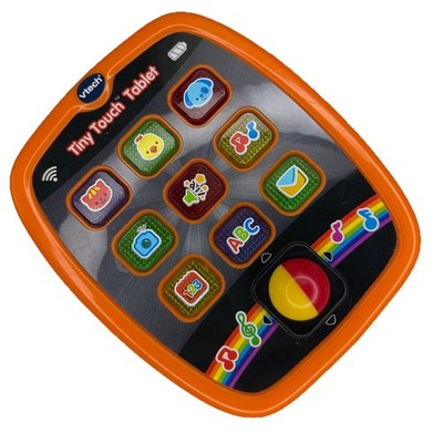 VTech Tiny Touch Tablet Childrens Learning Activity Toy Lights Sound -100% Works