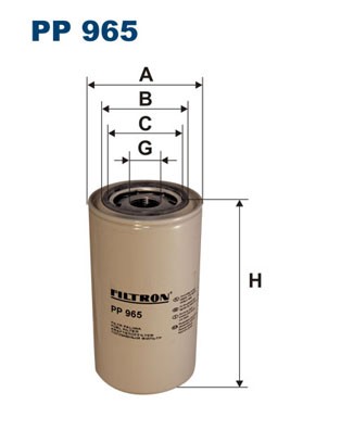 Für FILTRON PP 965 JOHN DEERE FUEL FILTER 6000, TATRA TRUCKS