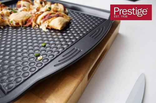 Prestige Aerolift Roasting Tray Non Stick, Dishwasher Safe Oven Tray with Large - Picture 7 of 12