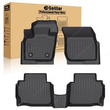 3d Fits 2013-2016 Ford Fusion 4door Tpe Floor Mats Liners All-weather Full Set