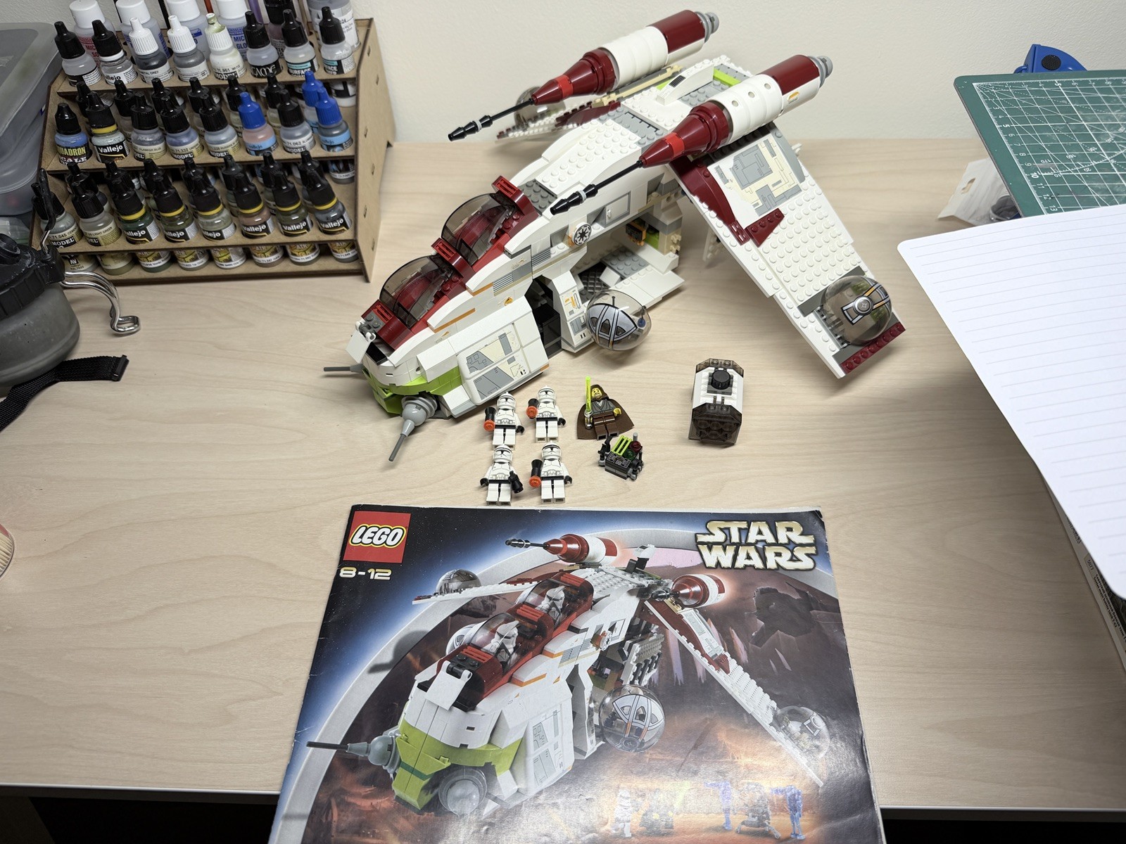 LEGO Star Wars 7163 Republic Gunship - FREE SHIPPING - See Description