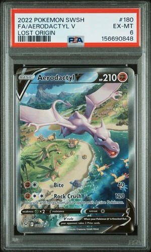Aerodactyl V graded PSA 6 for sale on eBay