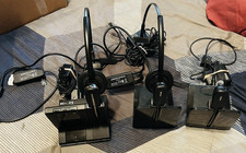 plantronics lot Of 3 Units Comes With Power Adapters