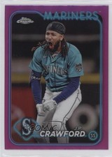 2024 Topps Chrome Pink Refractor JP Crawford #14 0t2