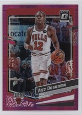 2023-24 Panini Donruss Optic Pink Hyper Prizm Ayo Dosunmu #24 1oa8
