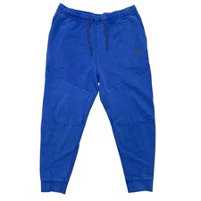 Nike Tech Fleece Washed Blue Joggers Sweat Pants, Size Medium CZ9918-455