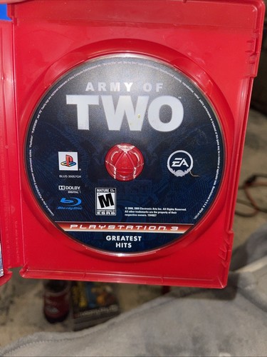 Army of Two Sony Playstation 3 PS3 Complete in Box CIB Tested Free Shipping - Picture 5 of 7