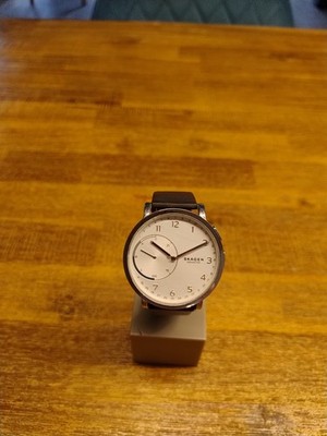 SKAGEN Hagen Hybrid Uhr Herren, neue Batterie, Lederband, SKT1101, Used