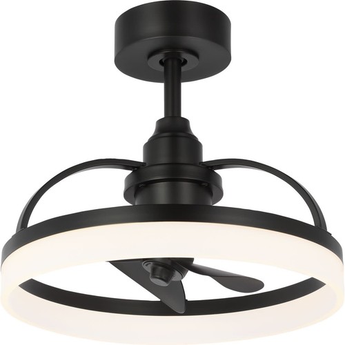 Progress Lighting P250115-30 Shear 20" 3 Blade Indoor LED Ceiling - Bronze - Picture 9 of 12